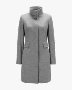 Damenmodegeschäft 4 Agnese Mantel Grau