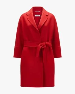 Arona Wollmantel Rot