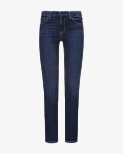 The Prima Jeans Mid Rise Cigarette Blau