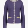Alice Trachten-Cashmere-Strickjacke Violett -Damenmodegeschäft 00630120 015 1
