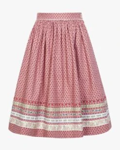 Trudi Trachten-Rock Rosa