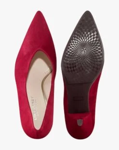 Trachten-Pumps Rot 11 Trachten-Pumps Rot -Damenmodegeschäft 00686502 004 51