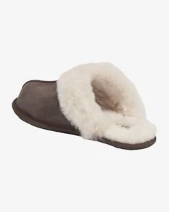 Scuffette Pantoffeln Braun -Damenmodegeschäft 00712654 004 32