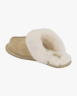 Scuffette Pantoffeln Beige -Damenmodegeschäft 00712654 005 3