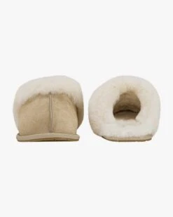 Scuffette Pantoffeln Beige -Damenmodegeschäft 00712654 005 4