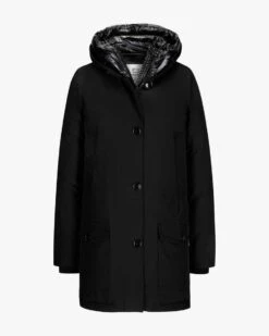 Arctic High Collar Daunenparka Schwarz