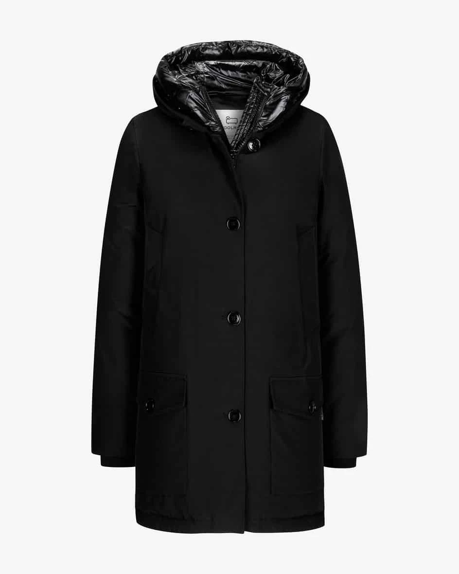 Arctic High Collar Daunenparka Schwarz 3 Arctic High Collar Daunenparka Schwarz