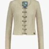 Trachten-Strickjacke Beige