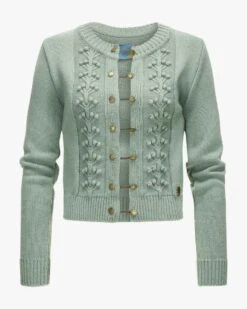 Trachten-Strickjacke Grün