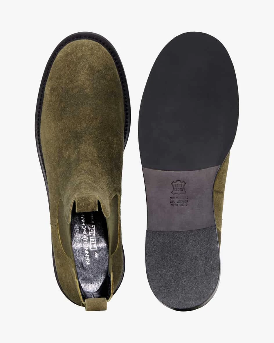 Noel Chelsea-Boots Oliv 7 Noel Chelsea-Boots Oliv – Bild 5