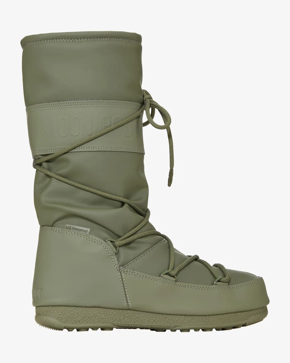High Rubber Moon Boots Oliv 3 High Rubber Moon Boots Oliv