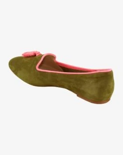Amalfi Loafer Oliv 9 Amalfi Loafer Oliv -Damenmodegeschäft 00753880 011 3