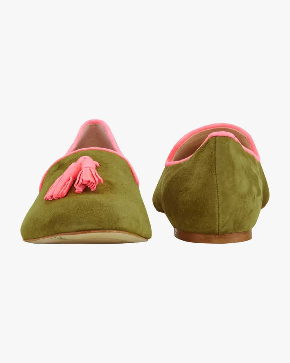 Amalfi Loafer Oliv 6 Amalfi Loafer Oliv – Bild 4