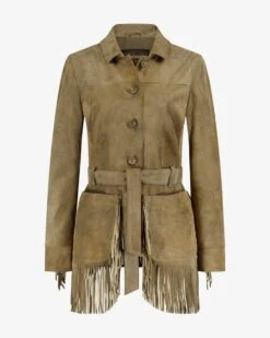 Wild Horses Lederjacke Braun