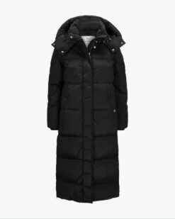 Aurora Long Daunenmantel Schwarz