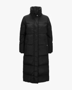 Aurora Long Daunenmantel Schwarz -Damenmodegeschäft 00755790 002 3