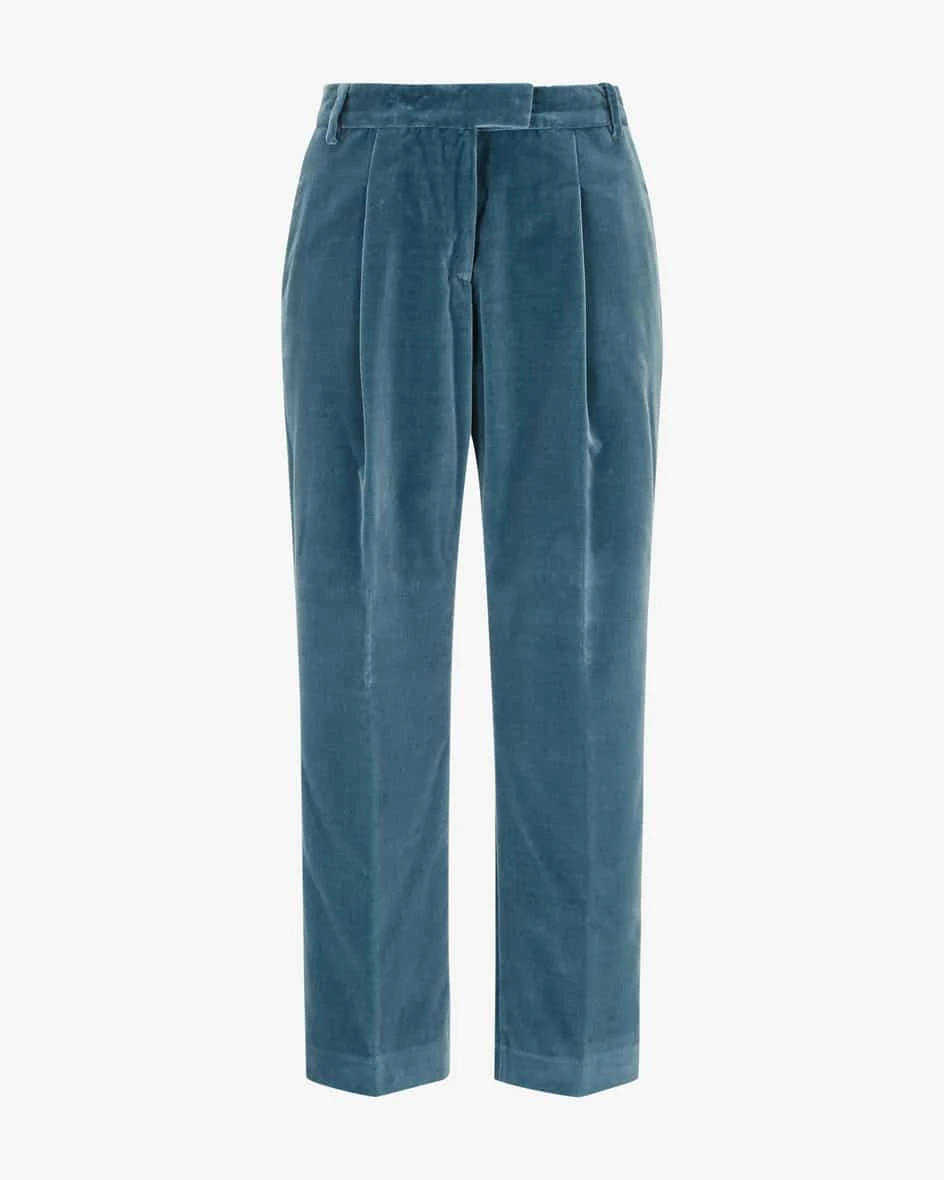 Diane 7/8-Samthose Blau 3 Diane 7/8-Samthose Blau