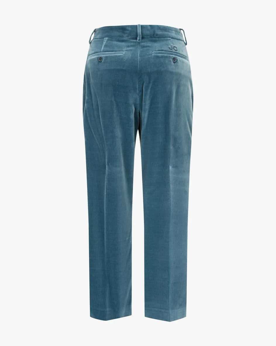 Diane 7/8-Samthose Blau 4 Diane 7/8-Samthose Blau – Bild 2