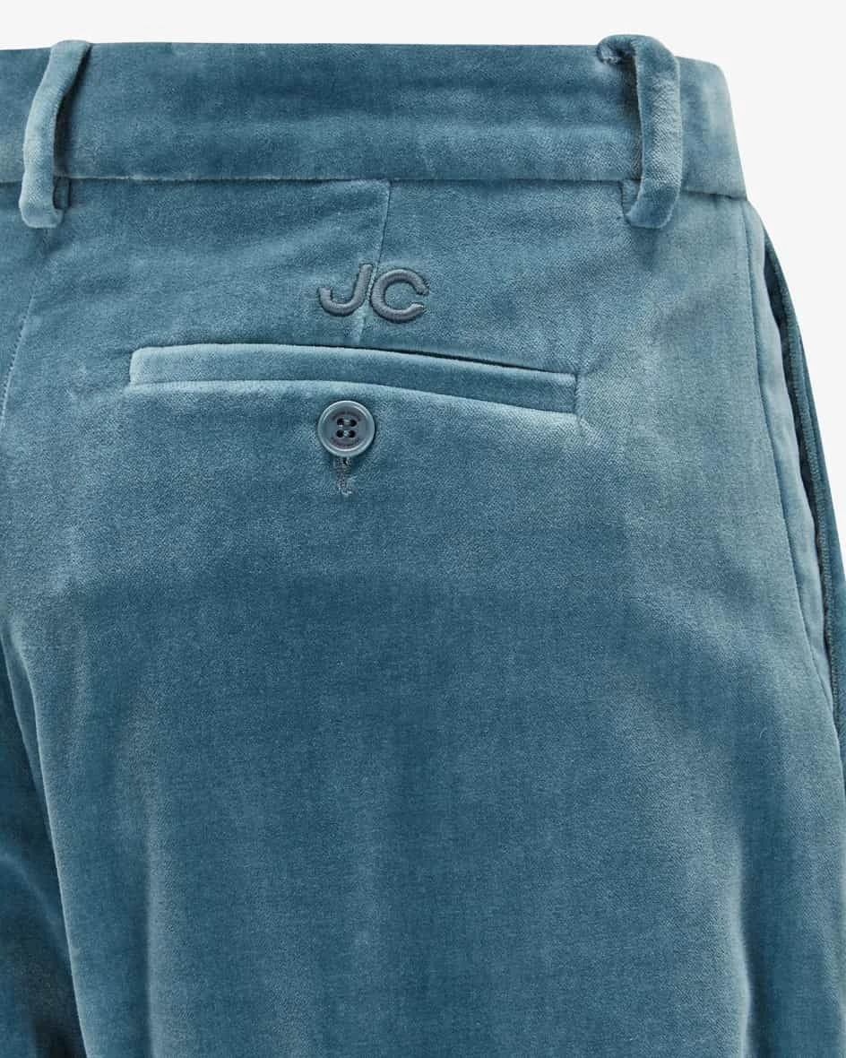 Diane 7/8-Samthose Blau 5 Diane 7/8-Samthose Blau – Bild 3