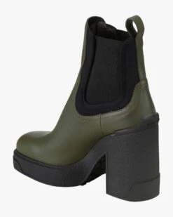 Isla Chelsea-Boots Oliv -Damenmodegeschäft 00757546 001 31