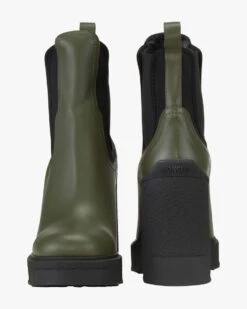 Isla Chelsea-Boots Oliv -Damenmodegeschäft 00757546 001 41