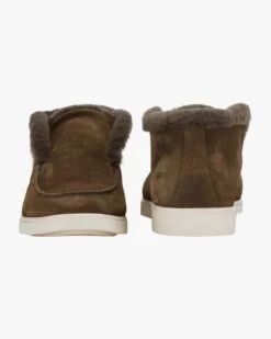 Halbschuhe Oliv -Damenmodegeschäft 00762451 003 4