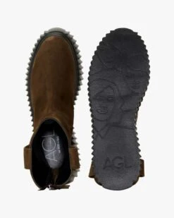 Boots Oliv -Damenmodegeschäft 00762982 001 56