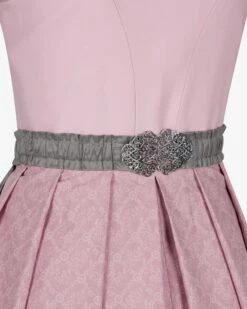 Midi-Dirndl Mit Seidenschürze Rosa -Damenmodegeschäft 00763173 001 31
