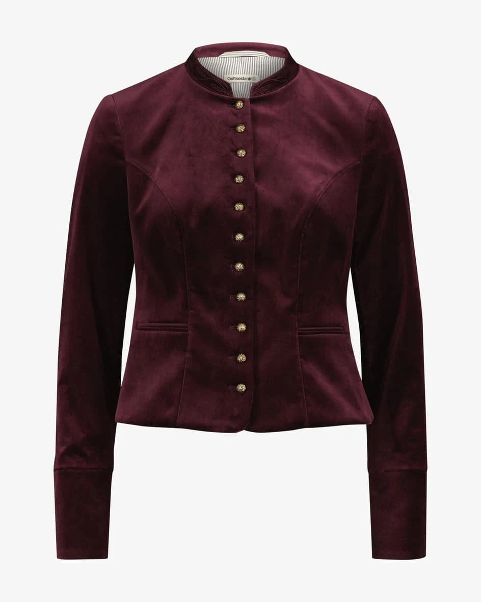 Barbara Trachtenblazer Rot 3 Barbara Trachtenblazer Rot