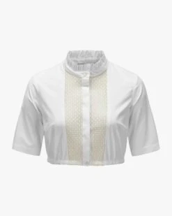Holly Dirndlbluse Weiß