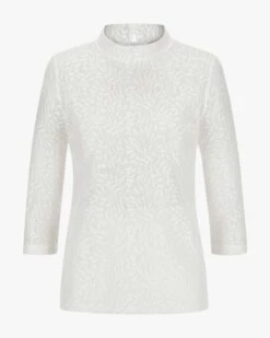 Top Mari Trachtenbluse Creme