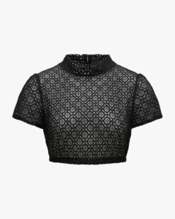 Inga Dirndlbluse Schwarz