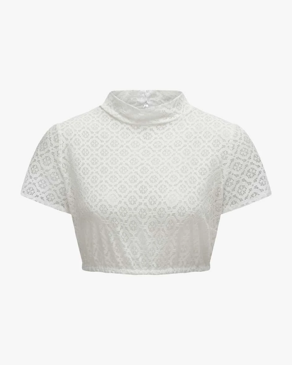 Inga Dirndlbluse Weiß 3 Inga Dirndlbluse Weiß