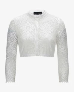 Evelyn Dirndlbluse Weiß