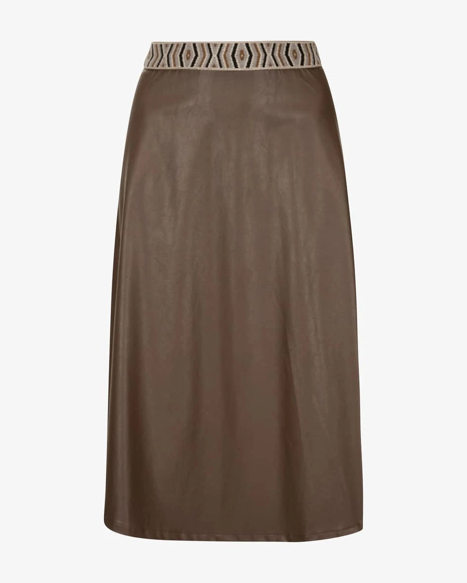 Alba Trachten-Rock Braun 3 Alba Trachten-Rock Braun