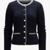 Trachten-Strickjacke Blau