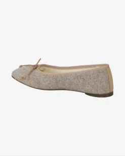Trachten-Ballerinas Taupe -Damenmodegeschäft 00766394 001 3
