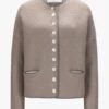Mari Trachten-Cashmere-Strickjacke Braun -Damenmodegeschäft 00767578 001 11