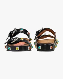 Sandalen Schwarz -Damenmodegeschäft 00767658 001 4