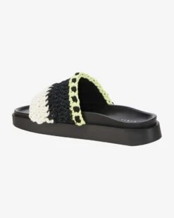 Loose Knitted Sandalen Schwarz -Damenmodegeschäft 00767886 001 3