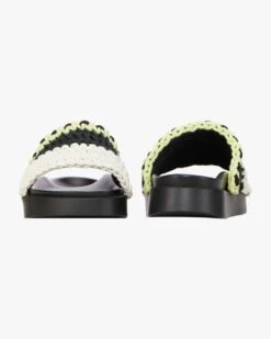 Loose Knitted Sandalen Schwarz -Damenmodegeschäft 00767886 001 4