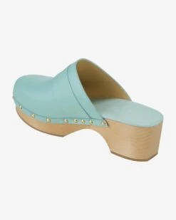 Bibi Pantoletten Blau -Damenmodegeschäft 00767928 001 3