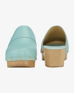 Bibi Pantoletten Blau -Damenmodegeschäft 00767928 001 4