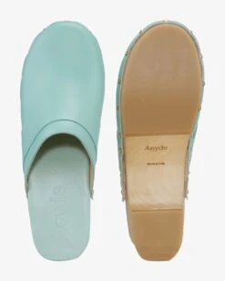 Bibi Pantoletten Blau -Damenmodegeschäft 00767928 001 5