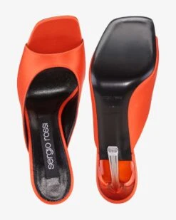 Sabot Sandaletten Orange 11 Sabot Sandaletten Orange -Damenmodegeschäft 00767991 001 5
