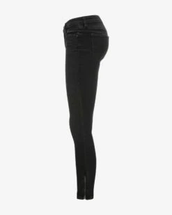 Legging 7/8-Jeans Super Skinny Ankle Schwarz -Damenmodegeschäft 00769167 001 2