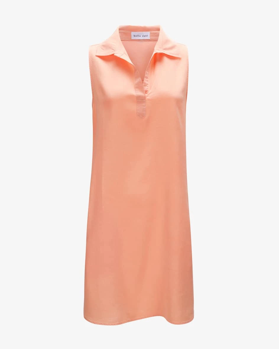 Hemdblusenkleid Orange 3 Hemdblusenkleid Orange