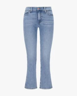 7/8-Jeans Ankle Boots Blau