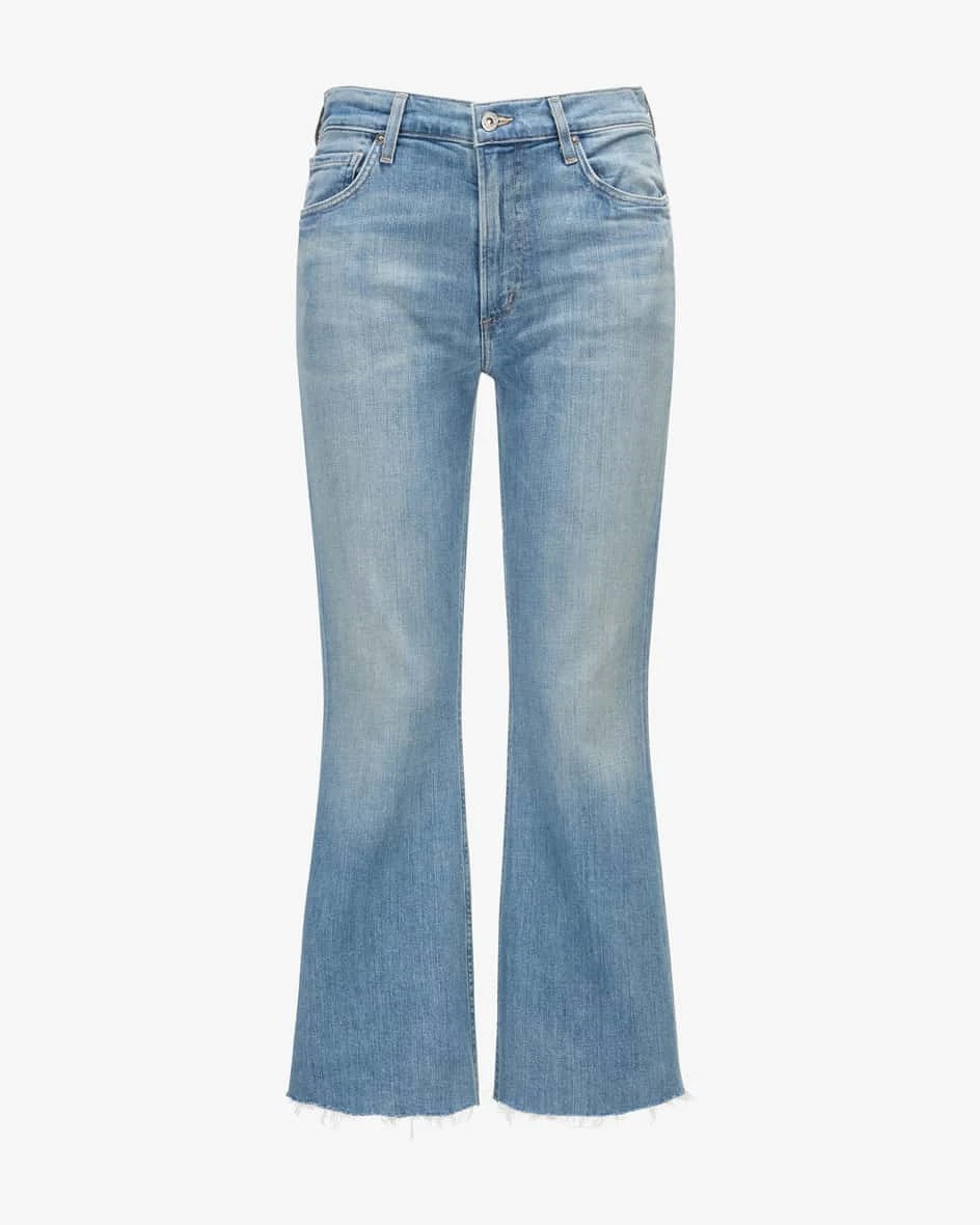 Isola 7/8-Jeans Cropped Boot Blau 3 Isola 7/8-Jeans Cropped Boot Blau