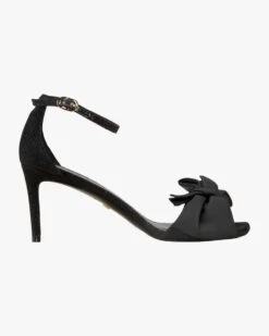 Nudistcurve Loveknot 75 Sandaletten Schwarz